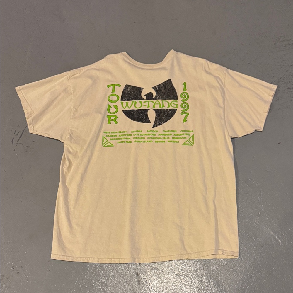 Wu-Tang Clan beige t-shirt